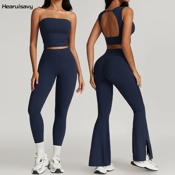 Women's Workout Pants Gym Tank Top Set Women Workout, Yoga Clothes Women's Sports Suit