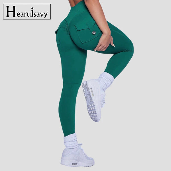 Sexy Yoga Pants High Waist Workout Legging Women Fitness Tights Push Up Sports