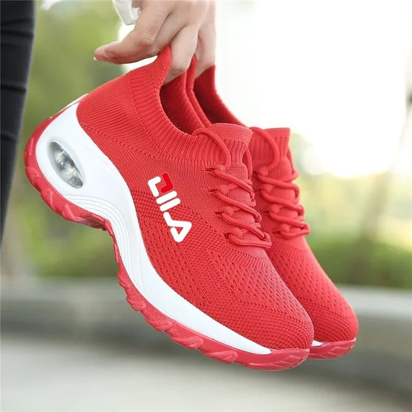 Breathable mesh sneakers